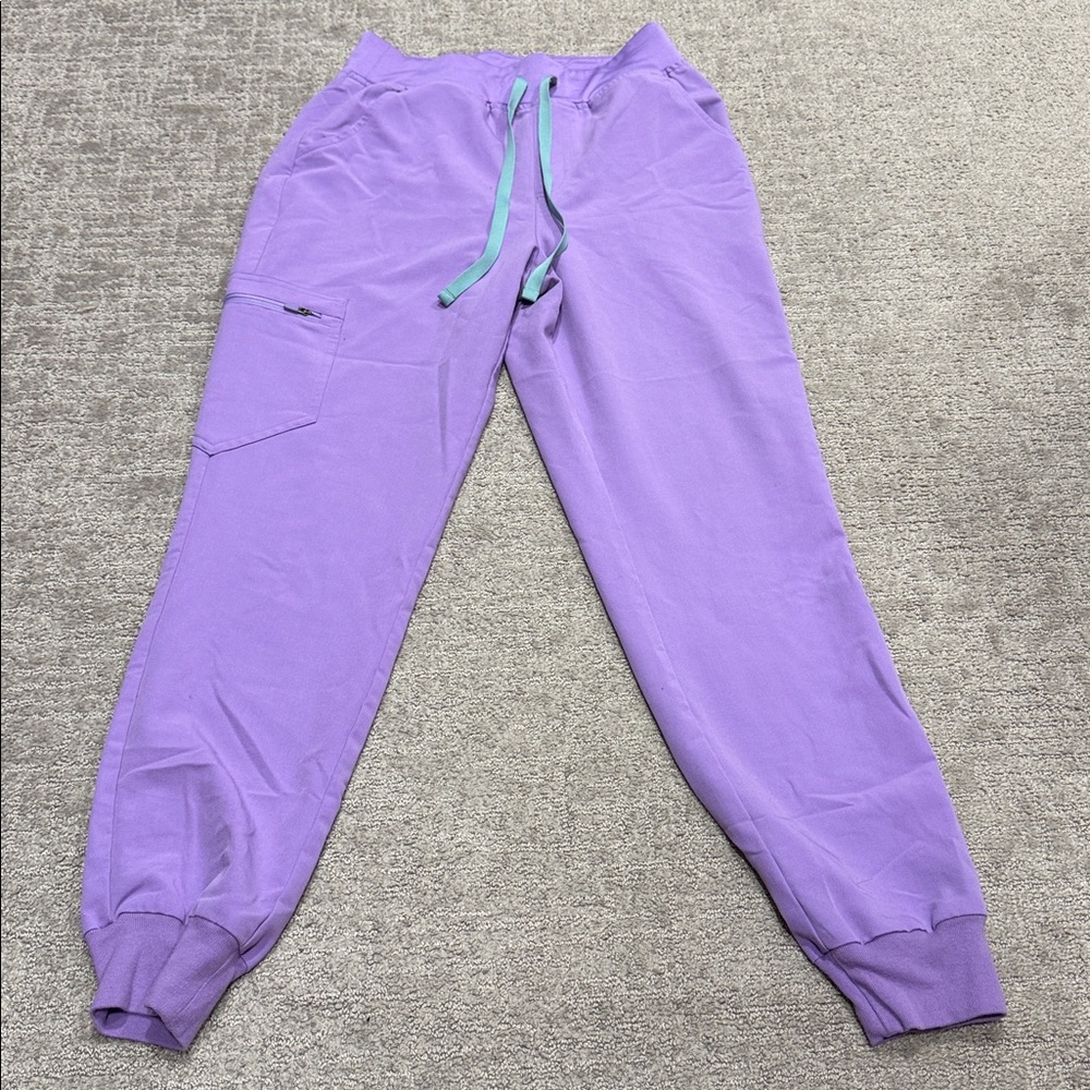 FIGS Purple Zamora Joggers SMALL
